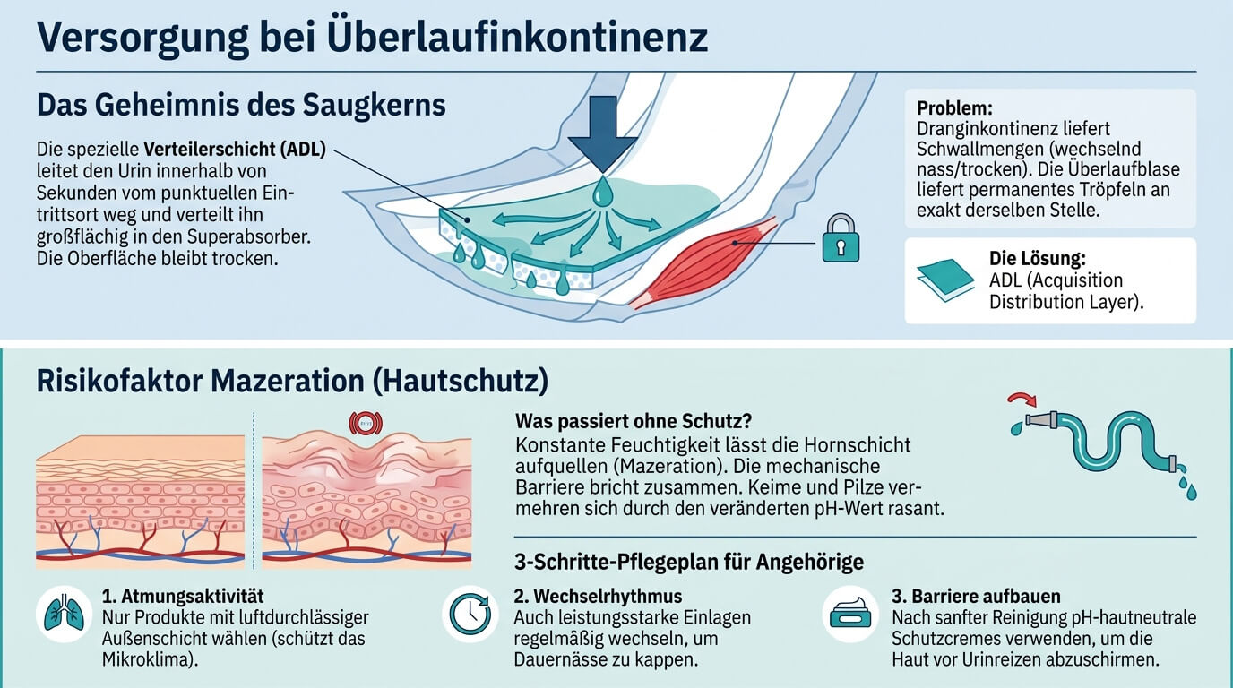 Versorgung Überlaufinkontinenz