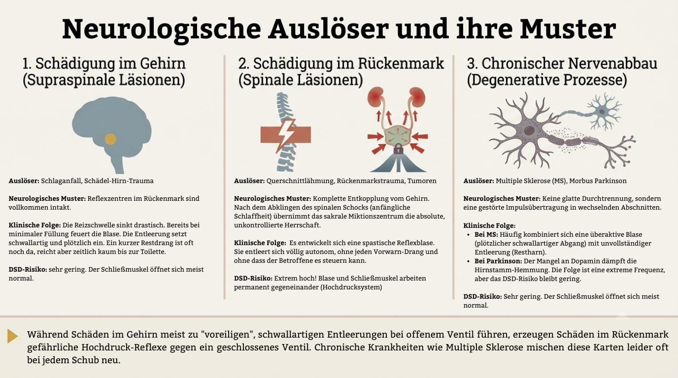 Auslöser Reflexinkontinenz